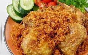 Ayam Serundeng Kelapa Basah